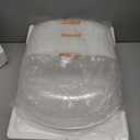 NestOrganix Makeup Organizer Skincare Organizers - Cosmetic Display Cases with Transparent Cover, SkinCare Organizers for Bathroom Countertop, Bedroom Vanity Desk, Lipstick Organizer, White