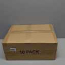 10 Pack Thicken Shoe Organizer Stackable,Upgraded Sturdy Shoe Storage Box with Magnetic Door,Shoe Containers For Sneaker Display,Hat Organizer, Black