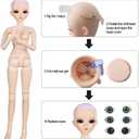 UCanaan BJD Doll, 1/3 SD Dolls 24 Inch 18 Ball Jointed Doll DIY Toys with Clothes Outfit Shoes Wig Hair Makeup, Best Gitfs for Christmas Birthday