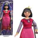 Mattel Disney Wish Toys, Dahlia of Rosas Posable Fashion Doll with Removable Clothes & Accessories, Inspired by the Movie, 12.75 Inches