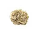 Curly Gray hair bun Elastic Net Synthetic Hair Bun With Two Plastic Combs Updo Cover Accessories For Women #16