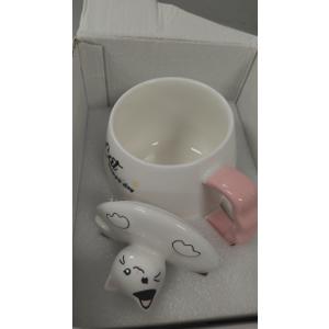 Bgbg Coffee Mug Warmer & Cute Cat Mug Set, Beverage Cup Warmer for Desk Home Office with Three Temperature Up to 140℉/ 60℃, Coffee Warmer for Cocoa Milk Tea Water Candle, 8 Hours Auto Shut Off