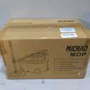 Michao Spin Mop Bucket Deluxe 360 Spinning Floor Cleaning System