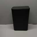 TIPGO Bathroom Trash Can with Lid, 4 Gallon / 15 Liter Small Garbage Can, Press Top Bin, Plastic Wastebasket with Pop-Up Lid for Bedroom, Living Room, Office (Black)