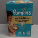 Pampers Swaddlers Diapers, Size 0 (up to 10 lbs), 84 Count, Absorbent, Keeps Baby Dry and Comfortable, Skin Safe Disposable Baby Diaper (Newborn)