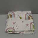 Kids Twin Size Rainbow Bed Sheets - 3 Piece Kids Rainbow Sheet Set - Star Theme Bedding - Ultra-Soft, Cute & Cozy - Breathable & Machine Washable - Colorful Bed Set for Boys, Girls, Teens & Toddlers (02 - Rainbow Sparkles)