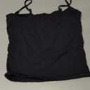 SUUKSESS Women Sexy Square Neck Tank Top Summer Y2K Going Out Tops Casual Sleeveless Basic Cami Shirts (Black, S)