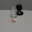 Design House 502195 Jelly Jar 1 Light Indoor/Outdoor Wall Light, Black