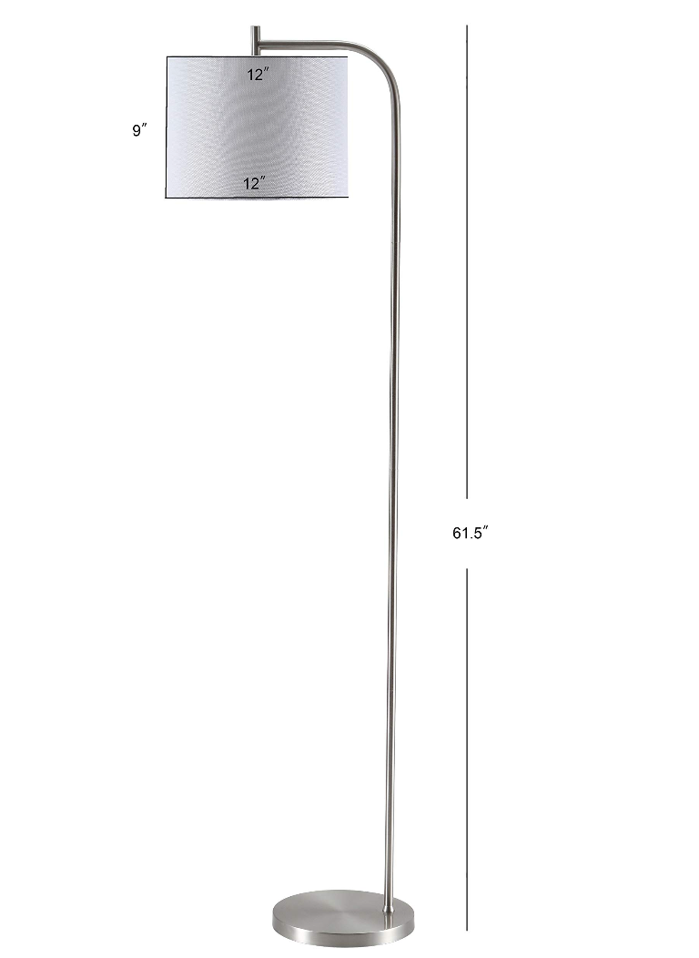 Arched Floor Lamp with Shade - Simple Designs