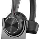 Poly - Voyager 4310 UC Wireless Headset + Charge Stand (Plantronics) - Single-Ear Headset w/Mic - Connect to PC/Mac via USB-A Bluetooth Adapter, Cell Phone via Bluetooth -Works with Teams, Zoom &More