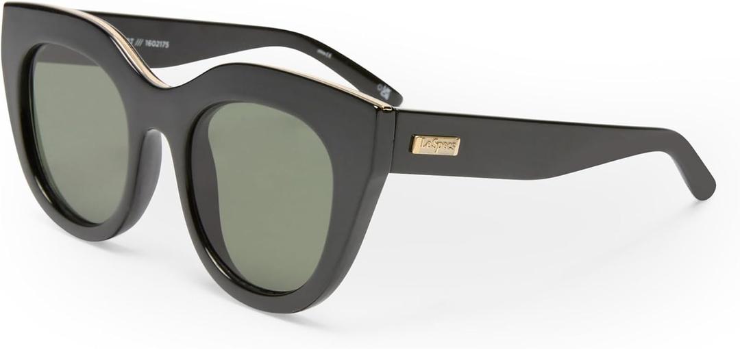 Le Specs. Air Heart Cat Eye Sunglasses Elegant Flattering Style for Women