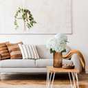 Leftover Hydrangea Artificial Flowers,4 Pcs Real Touch Hydrangea Flowers with 3 Pcs Butterflies for Centerpiece Table Decorations,Floral Arrangements for Coffee Table Decor Living Room Decor