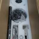 Haipeel 52 Inch Outdoor Ceiling Fan Without Light, 3 Blade Propeller Wood with Remote Control, Rustic Reversible Quiet Outdoor Fan for Patios Farmhouse Sunroom, Damp Rated&ETL Listed, Dark Walnut