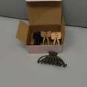 OPAUL Hair Clips for Thick Hair, 4 Pack - Extra Large Hair Claw Clips for Women, 4.75" Hair Accessories for Women Girls Gifts, Neutral 4 Colors: Blonde, Caramel, Chestnut, Black