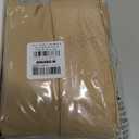 Truform 20-30 Mmhg Compression Stockings for Men & Women, Thigh High Length, Dot Top, Closed Toe, Beige, Medium (Medium (1 Pair))