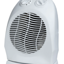ProFusion Heat Oscillating Heater Fan - White Perspective