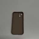 Aitipy Compatible with iPhone 13 Case, Cute Brown Bow Aesthetic Design for Girls Women Soft Silicone Slim Fit Shockproof Protective Cover