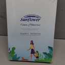 Sunflower King Pillowcases Set of 2, 100% Cotton King Pillow Cases 2, 2040 inches Dark Pink, Soft and Breathable