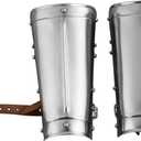 Armor Steel Arm Guards - Metallic - One Size Fit Most