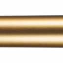 Home Details Adjustable Tension Curtain Rod, 24"-42", Satin Gold