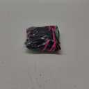 BMJL Women's High Waisted Bikini Ribbed Two Piece Swimsuit High Cut Color Block Adjustable Straps Bathing Suit (Large, Black&pink043)