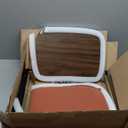 Tv Tray Table with 360° Rotation and 180° Flip Tabletop - Ideal Recliner Table for Bedside, Sofa, or Small Spaces, Adjustable Bedside Table and Chair Side Table