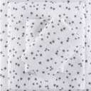 Intelligent Design Cozy Soft 100% Cotton Flannel Print Animals Stars Cute Warm, Ultra Soft Cold Weather Sheet Set Bedding, Twin, Grey Stars 3 Piece