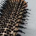LANDOT Hair Blow Dryer Brush: One-Step Hot Air Brush with 60mm Oval Barrel - 4 in 1 HairDryer Styler and Volumizer for Drying Straightening Curling Volumizing Hair Fight Frizz and Add Volume (Pink + Rose Gold)