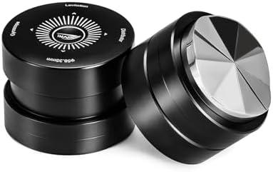 IKAPE 53.3MM Newly Upgrade Espresso Coffee Distributor, Coffee Dual-Bearing & High-Speed Distribution Tools, Adaptive Height Coffee Tamper Leveler for 54mm Portafilters