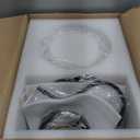 Black Bathroom Vanity Light,3-Light Vanity Light with Crystal Glass Shades,Vintage Farmhouse Vanity Lighting for Bathroom and Dressing Table
