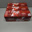 7UP Cherry Flavored Soda, 12 fl oz Cans, 12 Pack Pack of 3, No Expiration Date