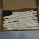 28 Pcs Flameless Taper Candles with Timer Remote 4 Sizes of 8.5", 9.6", 10.83", 12.8" LED Flickering Taper Candles Battery Operated for Valentine's Day Church Wedding Home Decor(Warm White)