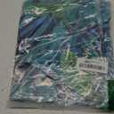 Greenery Tropical Plants Outdoor Waterproof Throw Pillow Covers 18 x 18 Inch Set of 2, Palm Leaf Pillowcase Square Cushion Case, Farmhouse Garden Decorative Pillows for Couch Beach Patio