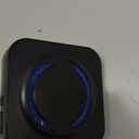 Wi-Fi Wireless Doorbell Chime Extender for Ring, Blink, Google Nest Video Doorbells, Compatible with Alexa, Wire-Free Setup, Connect via App, Adjustable Volume & LED Light, Black