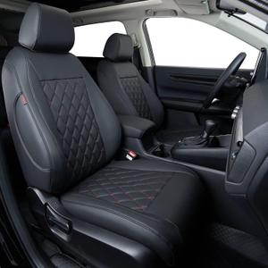 coverdream Custom Seat Covers for 2023-2026 Honda CR-V,Premium Faux Leather Car Seat Cover Set,Full Set Waterproof SUV Seat Protector,Armrest Covers Included