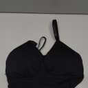 MELENECA Women's Strapless Bra for Large Bust Minimizer Unlined Bandeau with Underwire Small