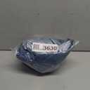 Estelar Textiler Full Room Darkening Greyish White and Navy Blue Blackout Curtains 45 Inch Length 2 Panels Set,Ombre Thermal Insulated Full Light Blocking Grommet Blackout Drapes for Kitchen, 52Wx45L