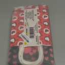 JOYIN 24 Pcs Valentine's Day Paper Gift Bags with Handle, 9" Snack Candy Bag,Valentine Party Favors Wrapping Birthday Gift for Party Supplies Gift Giving Goodie Bags (Tissue Papers NOT Included) (Red)