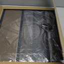 Upgraded Steel RV Screen Door Protector Grille - Lightweight Adjustable Guard for Dogs, Fits Door Width 18.11"–31.5", Perfect for RV, Camper