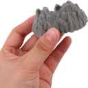 BESTonZON 20PC Mini Rockery Model 2.55 Inch Plastic Landscape Mountain Decor Simulation Garden Accessories Miniature Rocks for Home Office Display