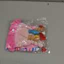 Porch Goose Birthday Outfit for 23" Lawn Goose Statue | with Hat and Scarf, Happy Birthday Goose Outfit Costume Porch Goose Outfits Yard Geese Outfits (Pink)