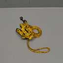 QQPETS Dog Harness Leash Set Adjustable Heavy Duty No Pull Halter Harnesses for Small Medium Large Breed Dogs Back Clip Anti-Twist Perfect for Walking (XS(12"-18" Chest Girth), Yellow Bee)