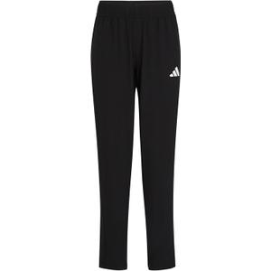 adidas Boys Woven 3-Stripe Stretch Pant (Small, Black)
