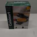 Cuisinart Waffle Maker, 1250W Round Classic Waffle Iron, 5-Setting Adjustable Browning Control, WMR-CANAS, Brushed Stainless