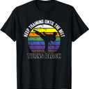 Keep training until the belt turns black Karate Short Sleeve T-Shirt (Black) L/XL
