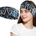 LC-dolida Sleep Headphones Bluetooth, Headband Headphones Earphones Wireless, Sleep Mask for Sleeping, Sports, Gifts, Workout, Jogging, Yoga,Insomnia, Air Travel, Meditation (Leopard Print)