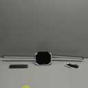 hunhun Battery Operated Wall Sconce 1Pack,USB Rechargeable Wall Sconce with Remote Control,3000K-6000K Infinite Dimmable Wall Lamps for Bedroom,Background Wall,Living Room,Hallway,Wall Decor,28inch