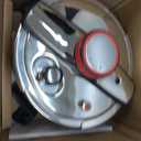 6.3Quart Stainless Steel Pressure Cooker, Triple Safety Lock Stovetop Pot, Ideal for Family Meat & Bean Stews, Works on Induction, Gas and Electric Stovetops