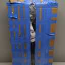 Ulif E10 Clothes RackWith Stretchable Hanger RodFreestanding Clothing Racks for Hanging ClothesAdjustable Closet Organizer SystemPortable Garment Rack 73-97"W x 15" D x 72" HMax Load 800LBSBlack