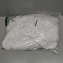 10x10ft Wrinkle Free White Backdrop Curtain for Parties Soft Fabric Drapes Wedding White Curtain Backdrop for Birthday Party Decorations Background for Photography 5x10ft, 2 Panels